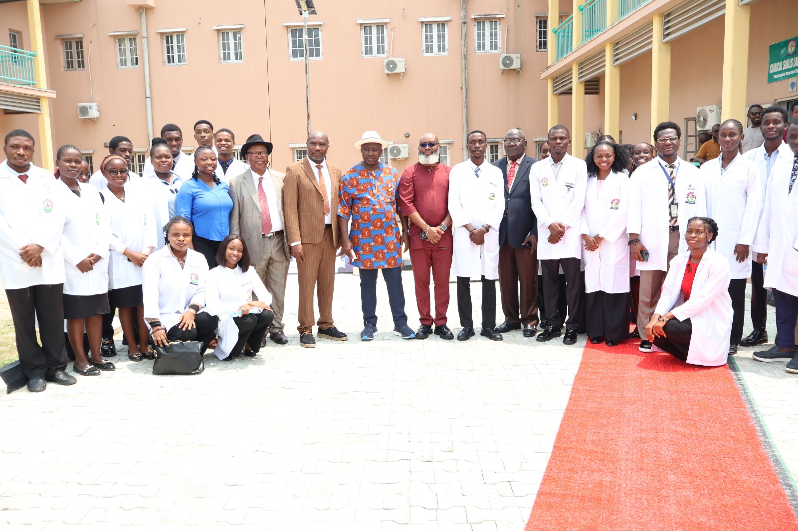 THE NIGERIAN CONTENT DEVELOPMENT AND MONITORING BOARD (NCDMB) COMMISSIONED THE NEWLY UPGRADED CLINICAL SKILLS LABORATORY AT THE BAYELSA MEDICAL UNIVERISTY, YENAGOA.