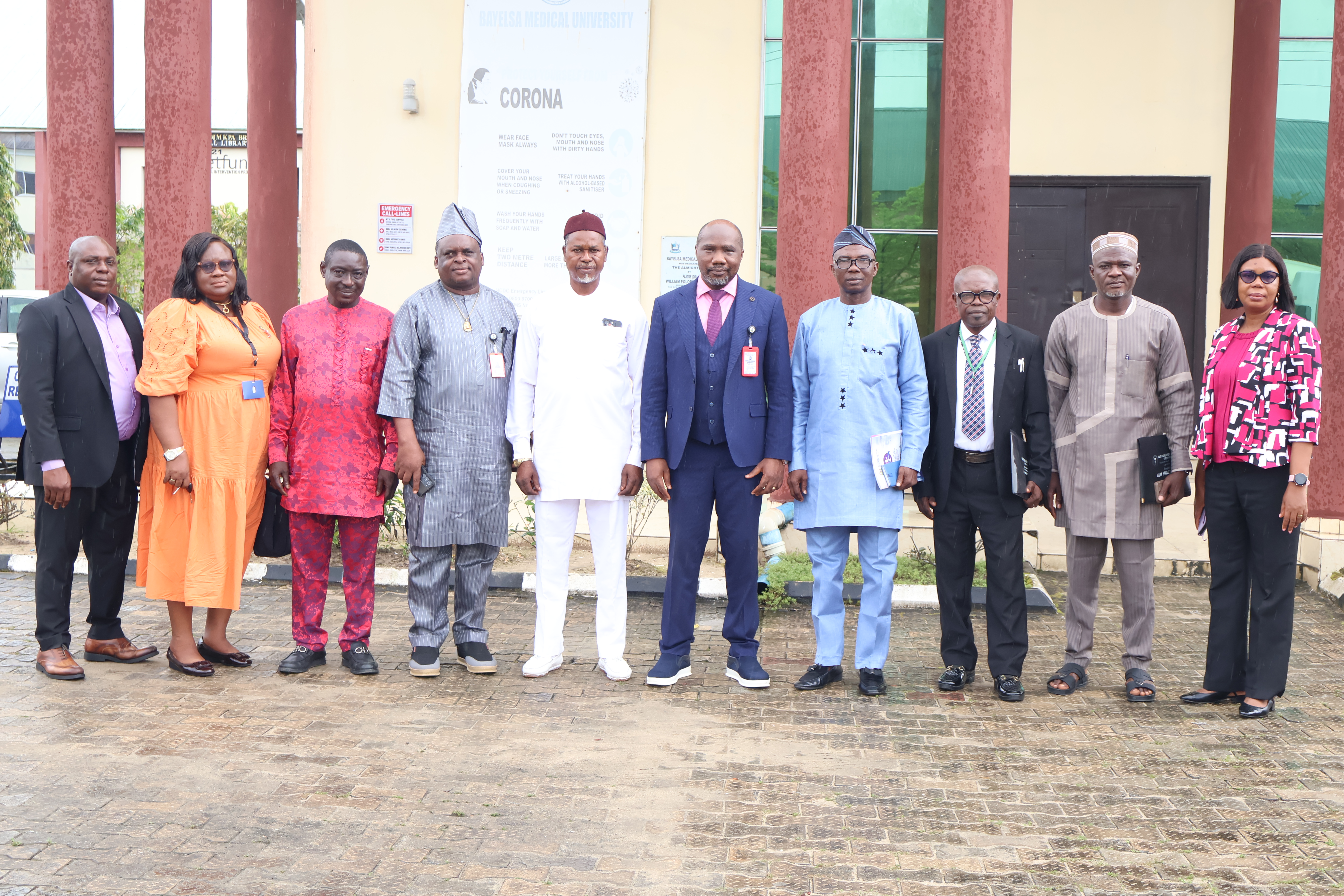 Bayelsa Medical University Hosts the Health Records Officers Registration Board of Nigeria (HRORBN) for Accreditation Exercise for the Health and Information Management Programme